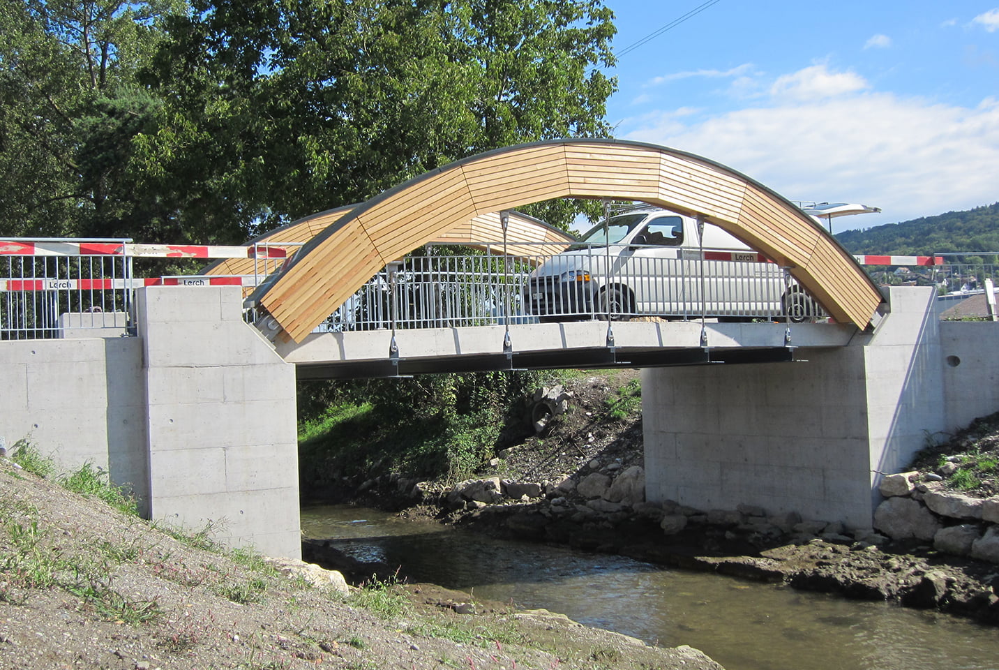 Brückenbau Furtbachbrücke